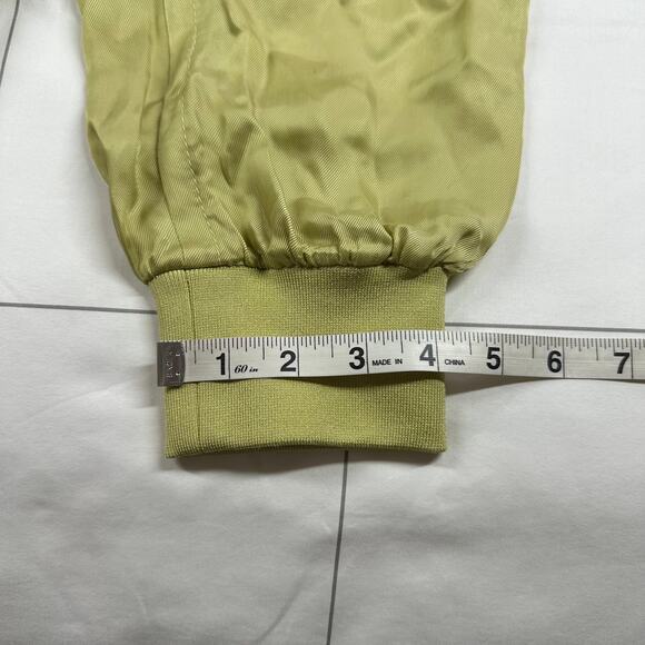 Cinq a Sept Pants Womens Small Green Giles Cupro Jogger Cargo Crop Pull On Tea - Picture 12 of 14